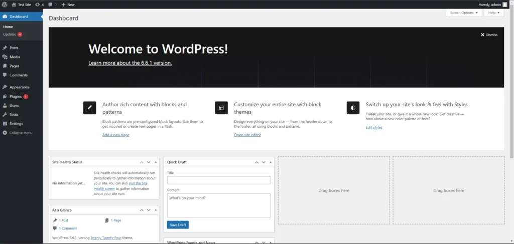 How to Use the WordPress Admin Dashboard: A User Guide 4 How to Use the WordPress Admin Dashboard